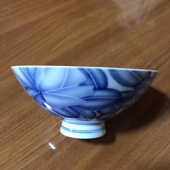 Amazon.co.jp: 深川製磁 飯碗 ご飯茶碗 古代薔薇 薔薇 バラ ごはん茶碗